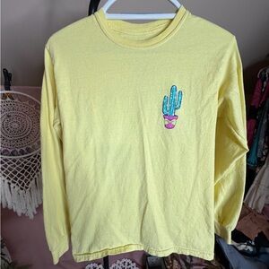 Cactus Themed Shirt by Benny & Belle, Size Small.